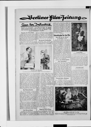 Berliner Volkszeitung vom 01.08.1928