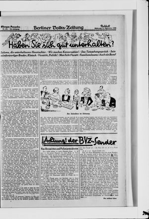 Berliner Volkszeitung vom 12.09.1928