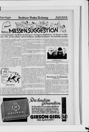 Berliner Volkszeitung vom 16.09.1928