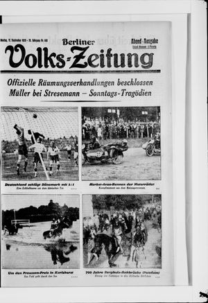 Berliner Volkszeitung vom 17.09.1928