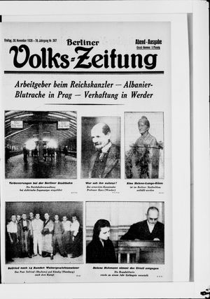 Berliner Volkszeitung vom 30.11.1928