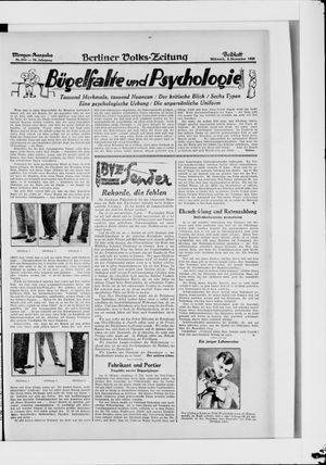 Berliner Volkszeitung vom 05.12.1928