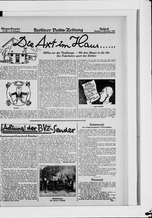 Berliner Volkszeitung vom 11.12.1928