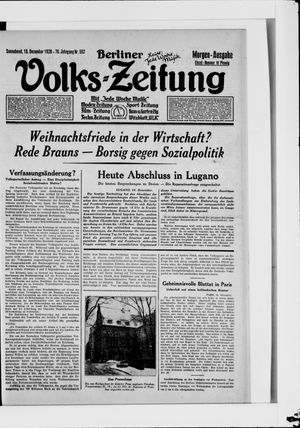 Berliner Volkszeitung vom 15.12.1928