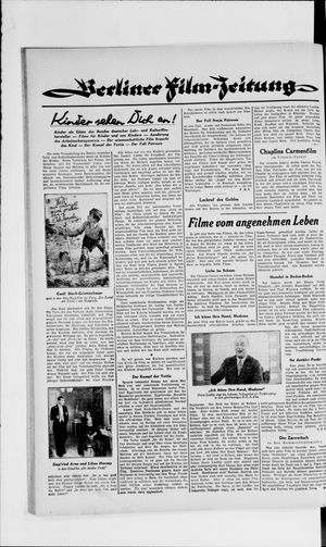 Berliner Volkszeitung vom 23.01.1929