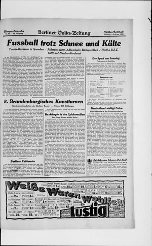 Berliner Volkszeitung vom 03.02.1929
