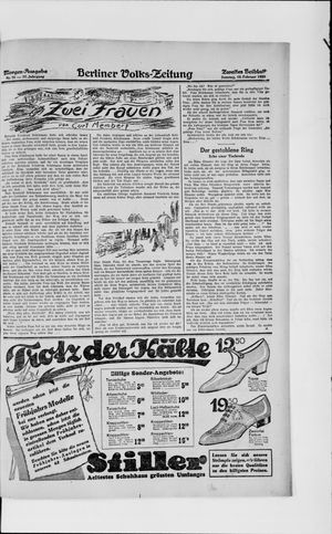 Berliner Volkszeitung on Feb 10, 1929