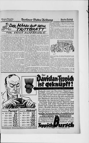 Berliner Volkszeitung on Feb 17, 1929