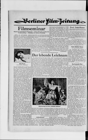 Berliner Volkszeitung on Feb 20, 1929
