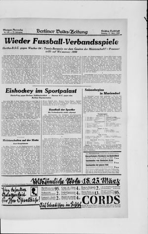 Berliner Volkszeitung vom 17.03.1929