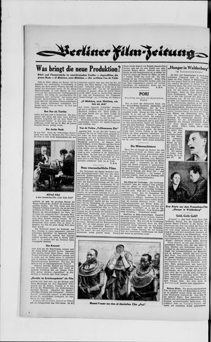 Berliner Volkszeitung vom 20.03.1929