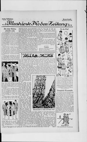 Berliner Volkszeitung vom 27.04.1929