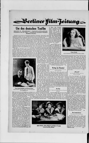 Berliner Volkszeitung vom 01.05.1929