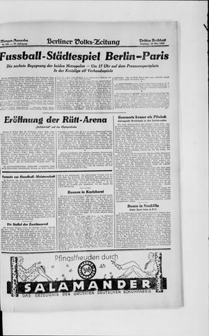 Berliner Volkszeitung vom 12.05.1929