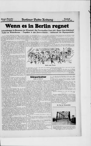 Berliner Volkszeitung on Jun 7, 1929