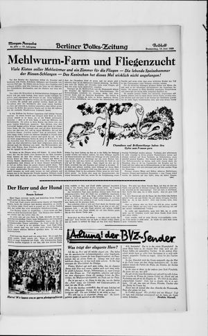 Berliner Volkszeitung vom 13.06.1929