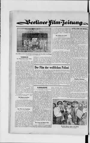 Berliner Volkszeitung vom 19.06.1929