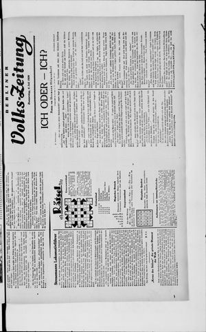 Berliner Volkszeitung vom 04.07.1929