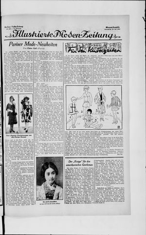 Berliner Volkszeitung vom 13.07.1929