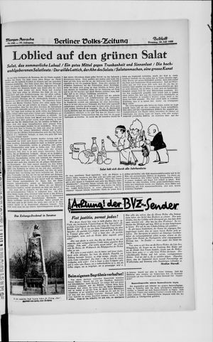 Berliner Volkszeitung vom 16.07.1929