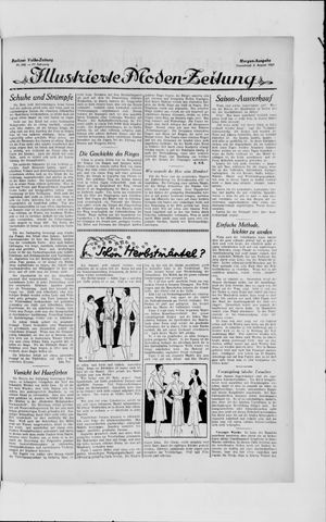 Berliner Volkszeitung vom 03.08.1929