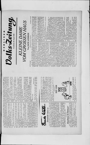 Berliner Volkszeitung on Aug 10, 1929