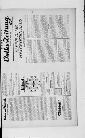 Berliner Volkszeitung vom 15.08.1929