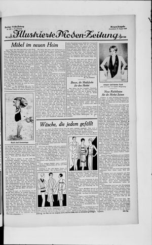 Berliner Volkszeitung on Aug 17, 1929