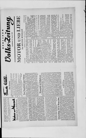 Berliner Volkszeitung vom 31.08.1929
