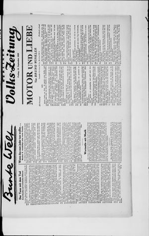 Berliner Volkszeitung vom 13.09.1929