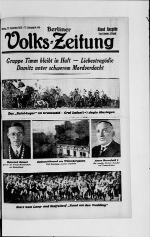 Berliner Volks-Zeitung vom 23.09.1929