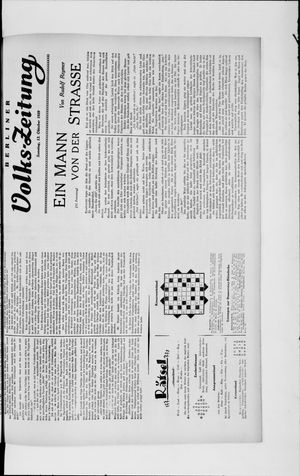Berliner Volkszeitung on Oct 13, 1929