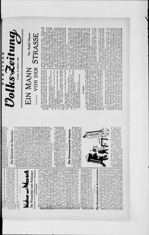 Berliner Volkszeitung vom 18.10.1929