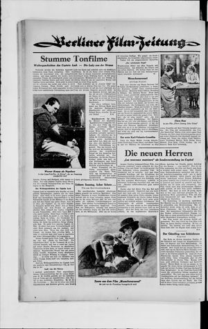 Berliner Volkszeitung vom 06.11.1929