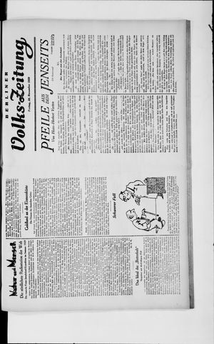 Berliner Volkszeitung vom 22.11.1929