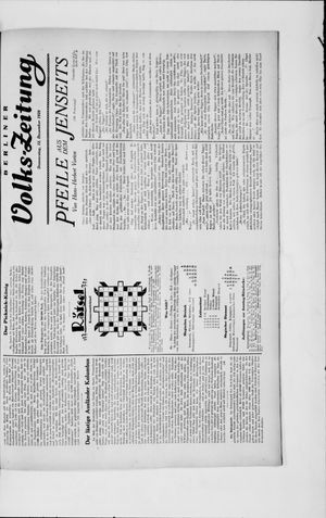 Berliner Volkszeitung on Dec 12, 1929