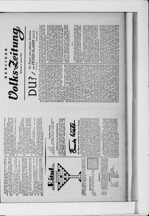Berliner Volkszeitung on Jan 1, 1930