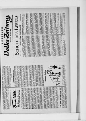 Berliner Volkszeitung on Jan 18, 1930