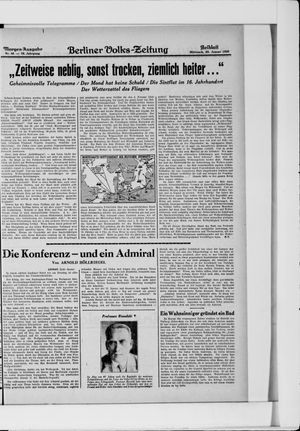 Berliner Volkszeitung on Jan 29, 1930