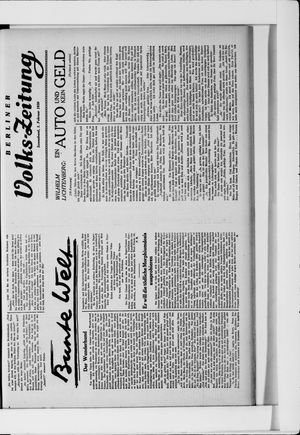 Berliner Volkszeitung vom 01.02.1930