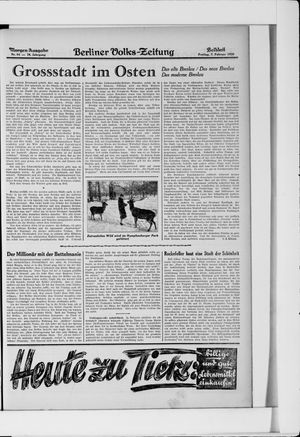 Berliner Volkszeitung on Feb 7, 1930