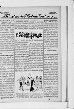 Berliner Volkszeitung on Feb 8, 1930