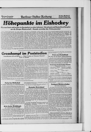 Berliner Volkszeitung on Feb 9, 1930