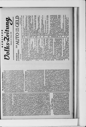 Berliner Volkszeitung on Feb 12, 1930