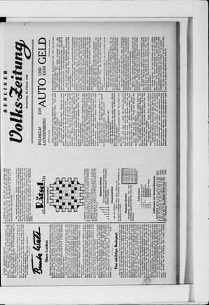 Berliner Volkszeitung vom 13.02.1930
