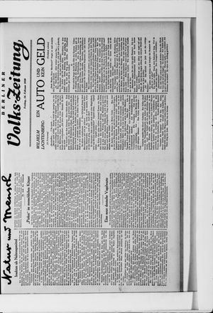 Berliner Volkszeitung on Feb 14, 1930