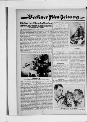 Berliner Volkszeitung vom 19.02.1930