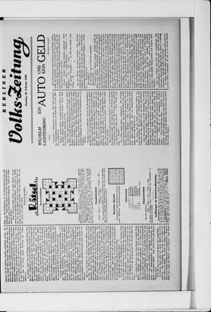Berliner Volkszeitung vom 23.02.1930