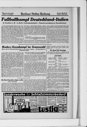 Berliner Volkszeitung vom 02.03.1930