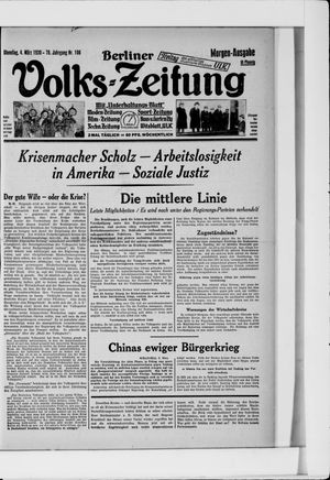 Berliner Volkszeitung on Mar 4, 1930